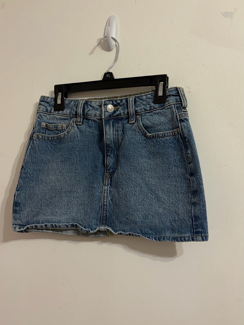 Pacific Sunwear Medium Blue Denim Mini Skirt